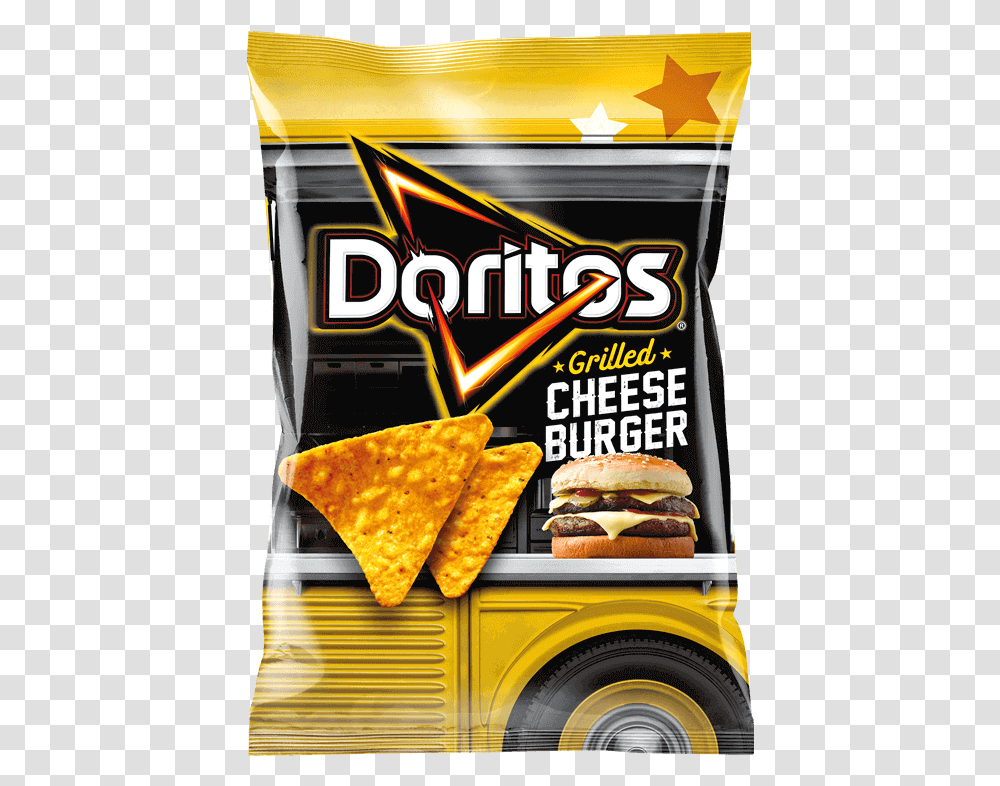 Doritos Cheese Burger, Food, Bread, Pizza, Cracker Transparent Png