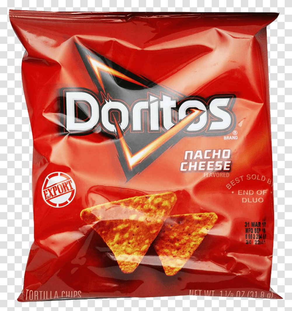 Doritos Chips Nacho Cheese Dorito Original, Food, Candy, Sweets, Confectionery Transparent Png