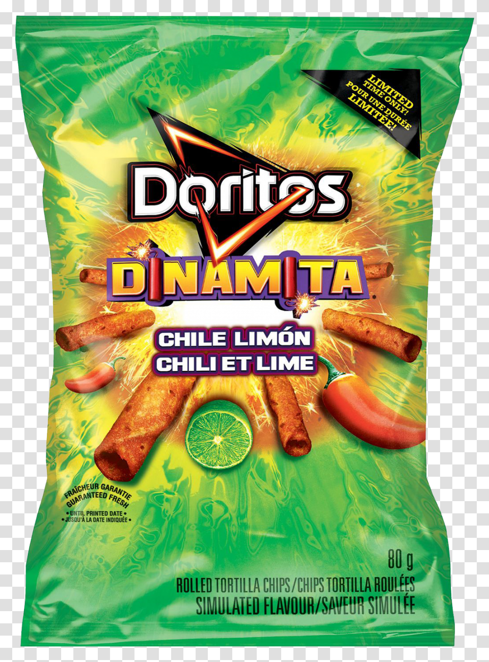 Doritos Clipart Flavored New Doritos Dinamita, Food, Plant, Poster Transparent Png