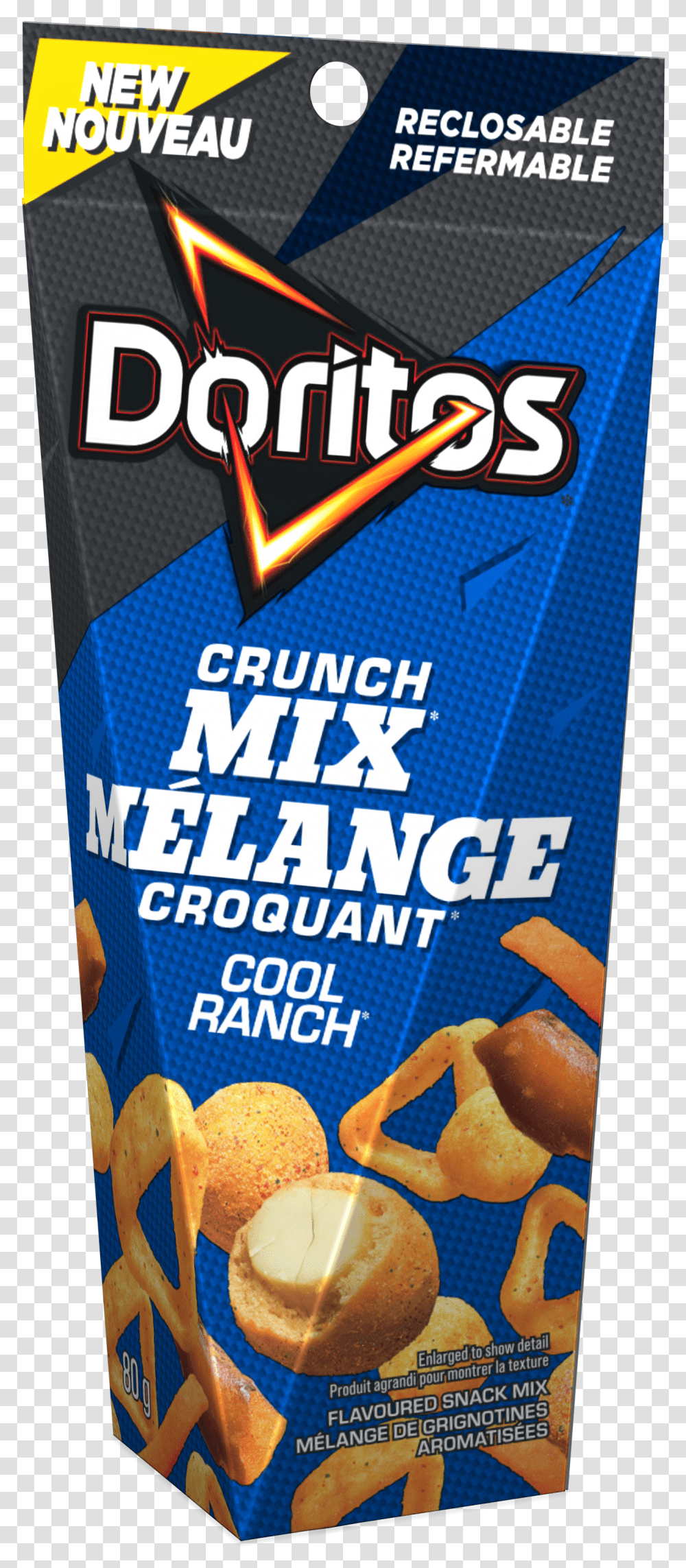Doritos Crunch Mix Cool Ranch Flavoured Snack Mix Transparent Png