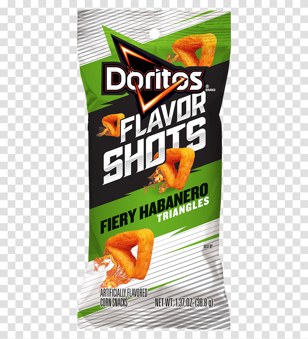 Doritos Flavor Shots Fiery Habanero, Advertisement, Poster, Flyer, Paper Transparent Png