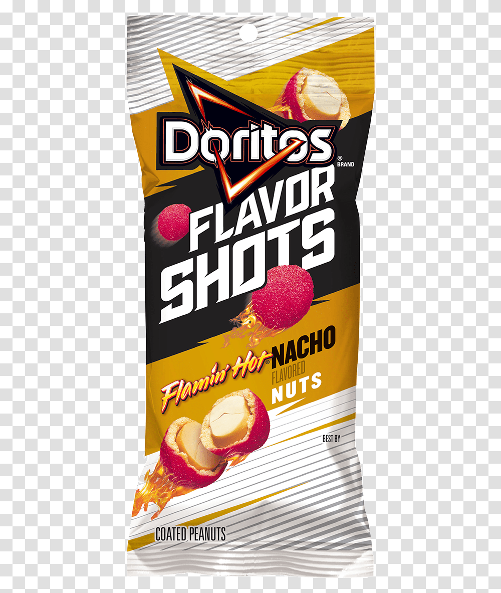 Doritos Flavor Shots Flamin Hot Nacho Cheese Flavored Dorito Shots, Advertisement, Poster, Egg, Food Transparent Png