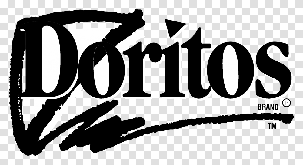 Doritos Logo Black And White Doritos, Calligraphy, Handwriting, Alphabet Transparent Png