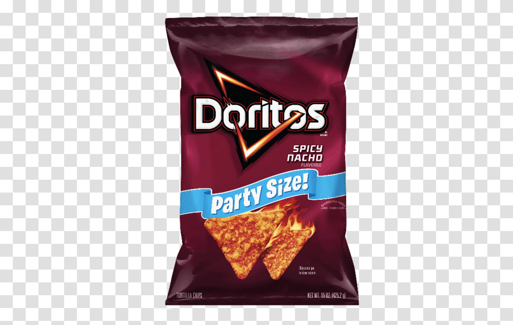 Doritos Party Size, Food, Bread, Pizza, Sweets Transparent Png