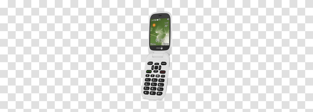 Doro Simple Fold Flip Large Display Big Button Keys Basic, Mobile Phone, Electronics, Cell Phone, Hand-Held Computer Transparent Png