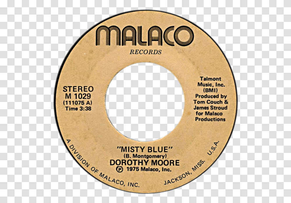 Dorothy Moore Us Vinyl Single Circle, Label, Text, Number, Symbol Transparent Png