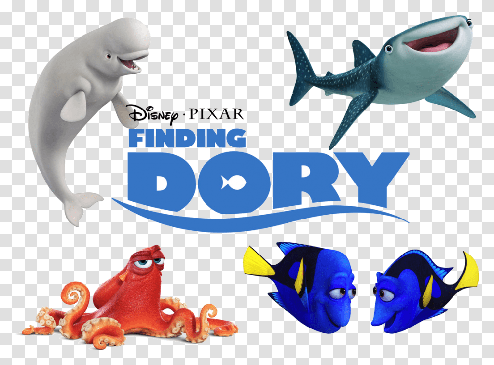 Dory Finding Full Movie Clipart And Featured Illustration, Animal, Shark, Sea Life, Fish Transparent Png