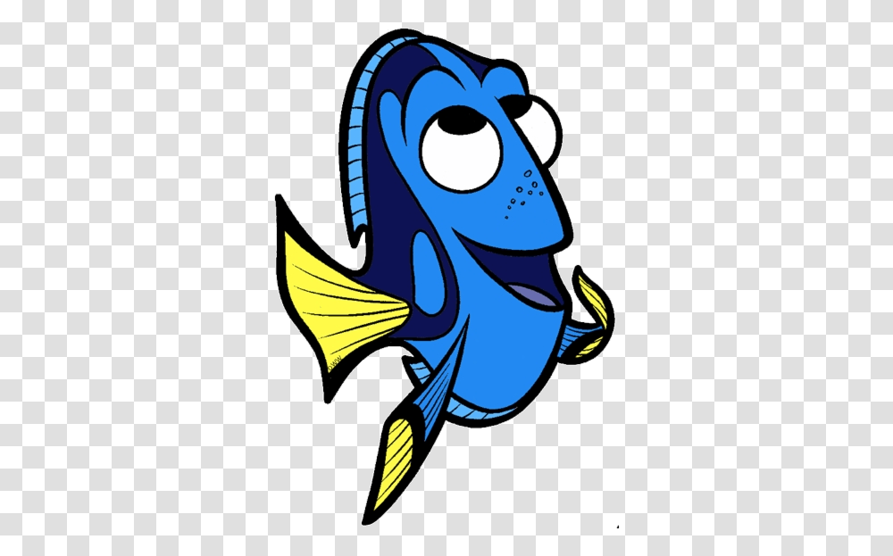 Dory Vector Black And White Baby Clipart Background Dory, Animal, Fish, Sea Life, Angelfish Transparent Png