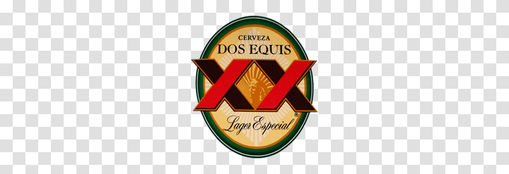 Dos Equis Beer Is A Summer Beach Lager From Mexico, Building, Label, Logo Transparent Png