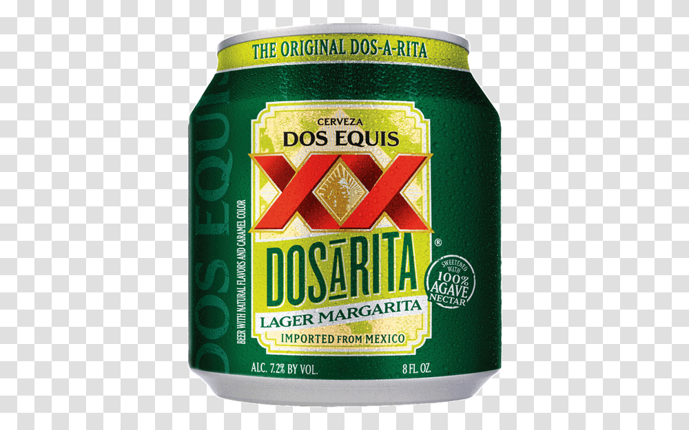 Dos Equis Dos A Rita Caffeinated Drink, Lager, Beer, Alcohol, Beverage Transparent Png