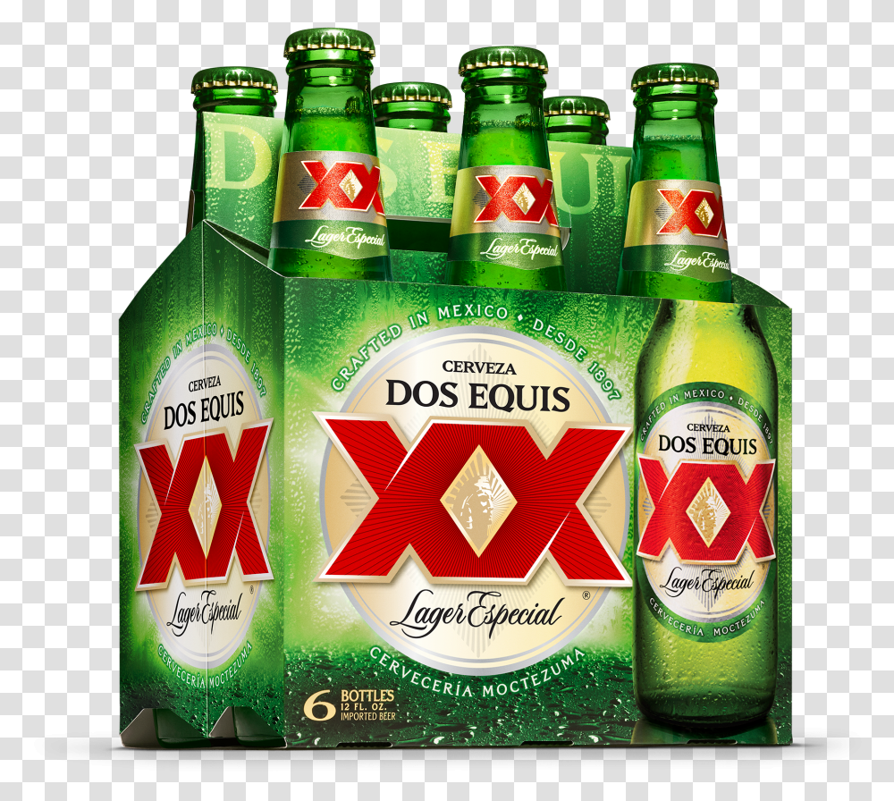 Dos Equis Lager Beer Transparent Png