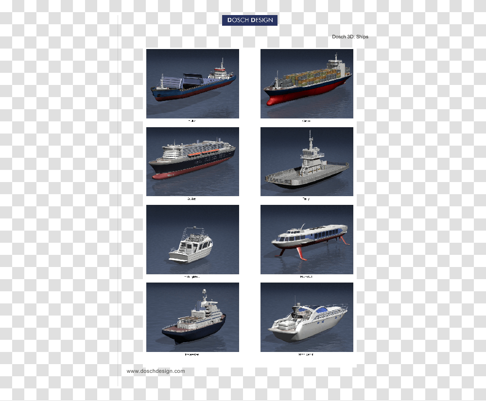 Dosch 3d Ship, Boat, Vehicle, Transportation, Watercraft Transparent Png