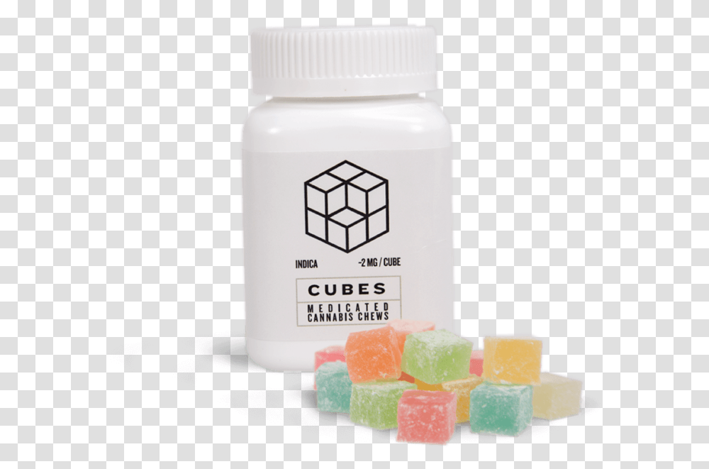 Dose Cubes Candied Fruit Gumdrop, Milk, Beverage, Drink, Sweets Transparent Png