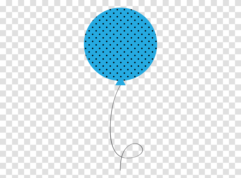 Dot Clipart Light Blue Polka Dot Balloon, Lamp Transparent Png