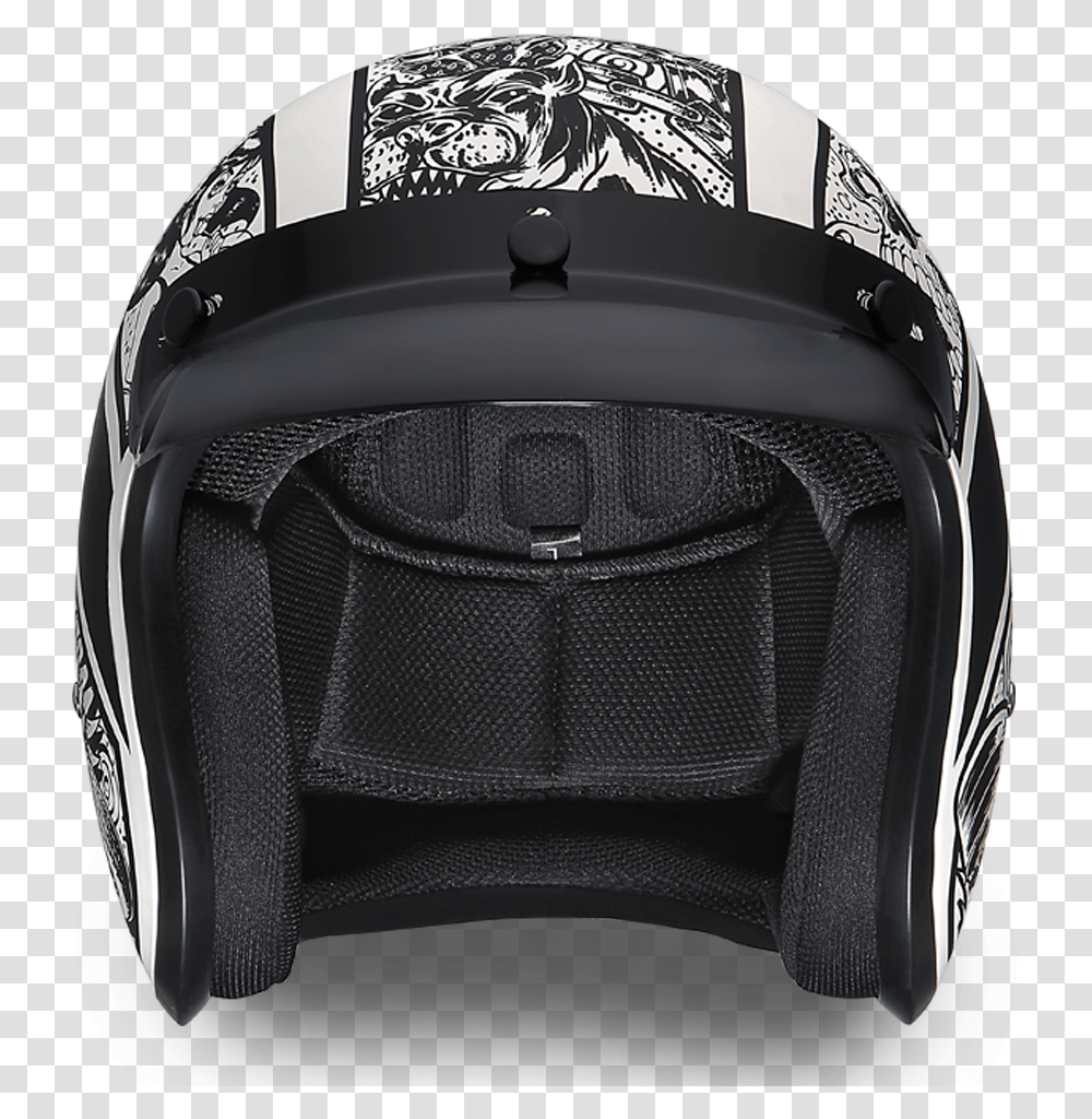 Dot Daytona Cruiser Graffiti Design Open Face Motorcycle Motorcycle Helmet, Apparel, Crash Helmet, Backpack Transparent Png