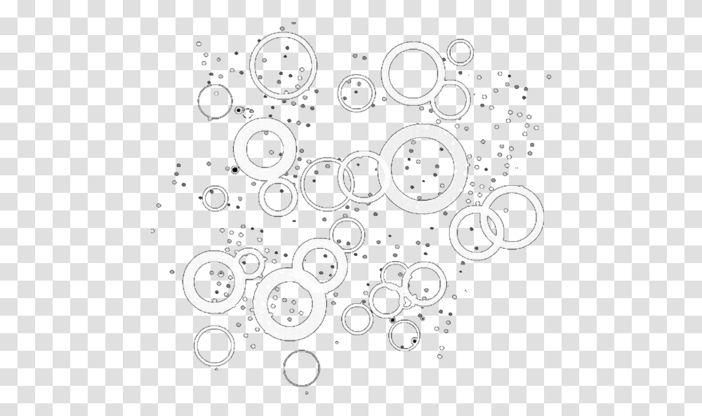 Dot Line Aesthetic Circle Circles Dots Dot Line Overlays For Editing Lines, Bubble, Symbol, Text Transparent Png