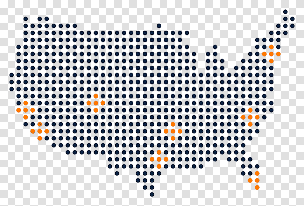 Dot Map Of Usa, Electronics, Pac Man, Electronic Chip, Hardware Transparent Png