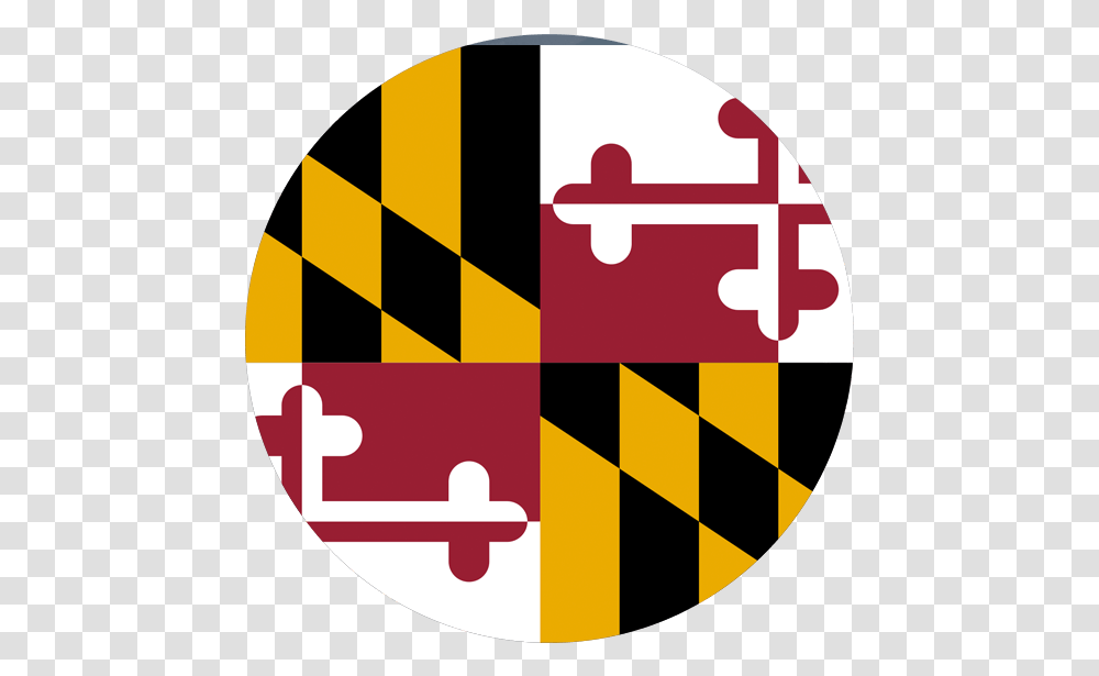 Dot Md Flag Maryland State Flag, Label, Text, Hand, Logo Transparent Png