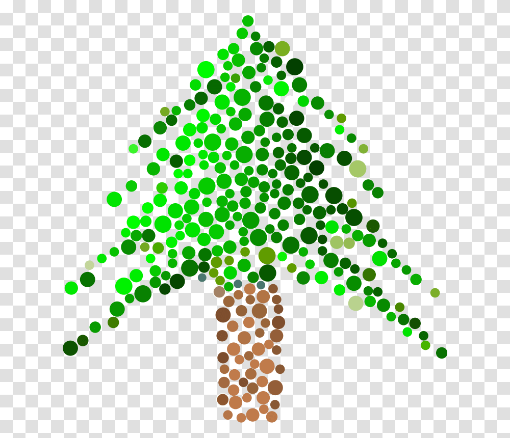 Dot Tree, Nature, Plant Transparent Png