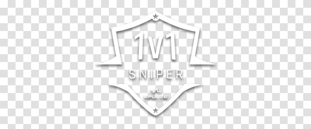 Dota 2 1v1 Sniper Only Emblem, Symbol, Logo, Trademark, Arrow Transparent Png