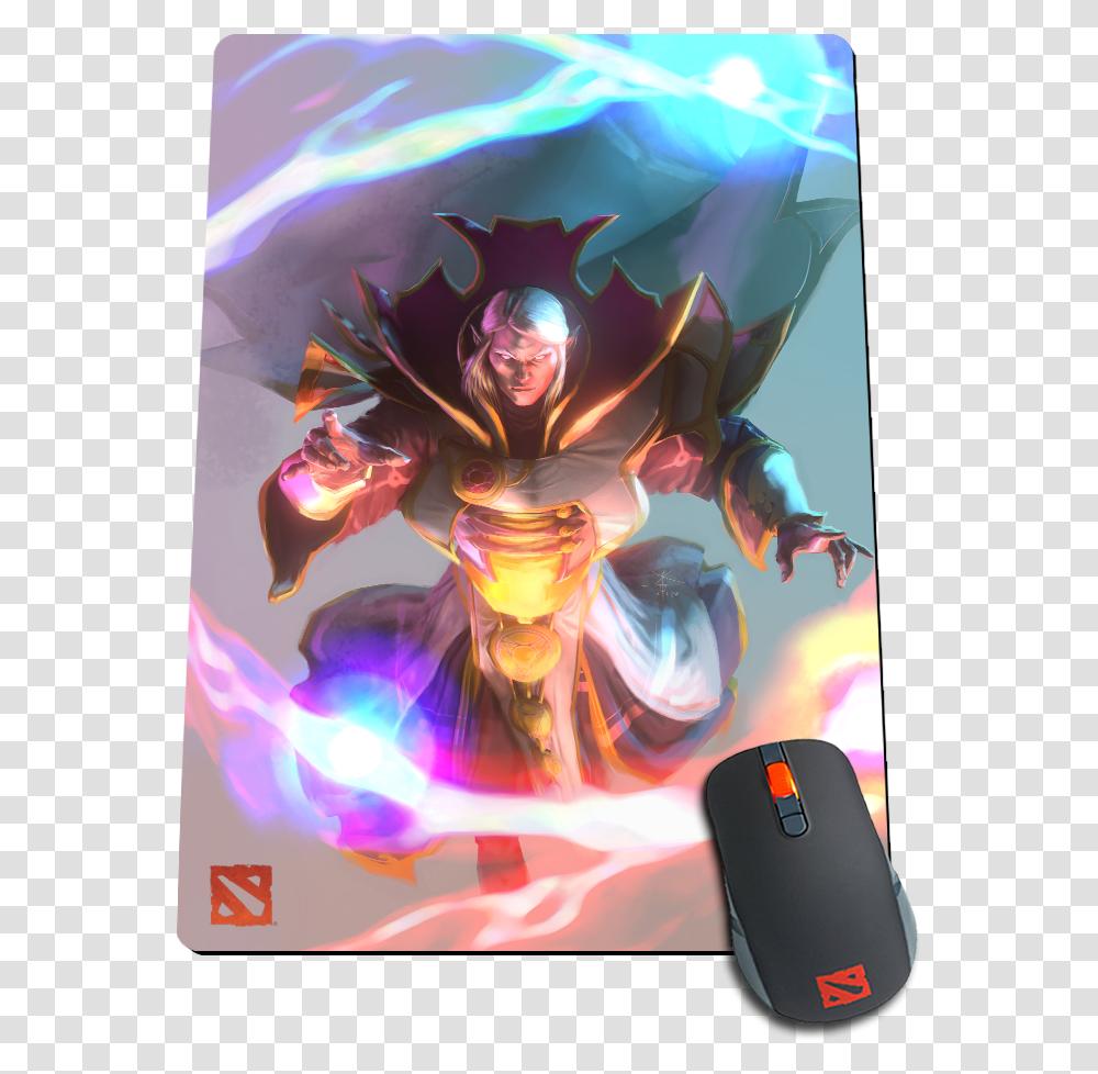 Dota 2 Invoker Fanart, Mouse, Computer, Electronics, Person Transparent Png