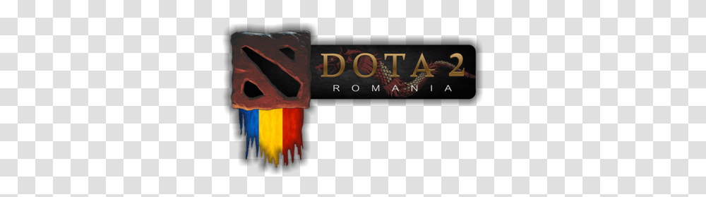 Dota Projects Photos Videos Logos Illustrations And Dota 2 Romania Logo, Weapon, Symbol, Word, Alphabet Transparent Png