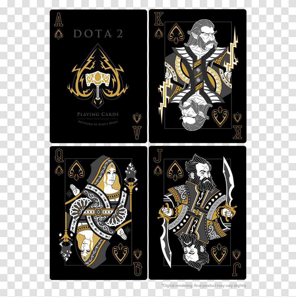 Dota W Playing Cards, Person Transparent Png