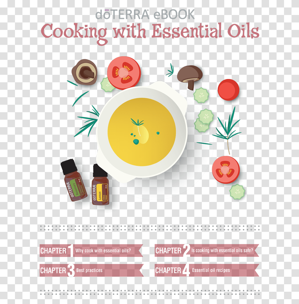 Doterra Images Cook With Essential Oil, Bowl, Meal, Food Transparent Png