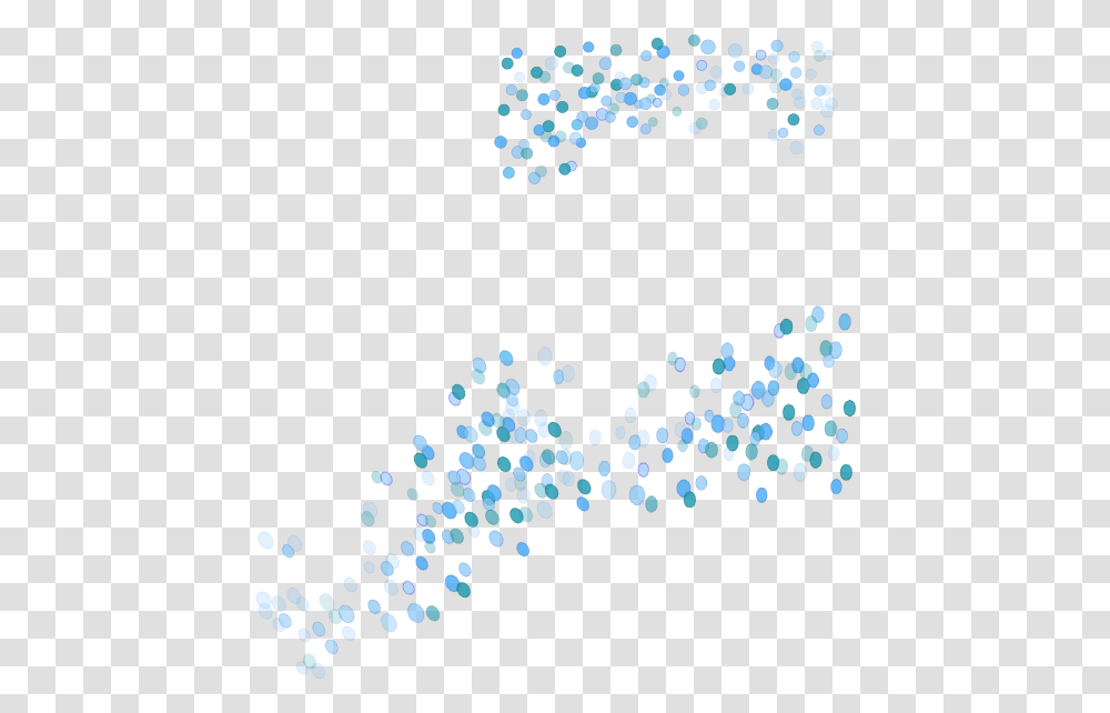 Dots Clipart Blue Dots Background, Paper, Confetti, Outdoors, Crowd Transparent Png