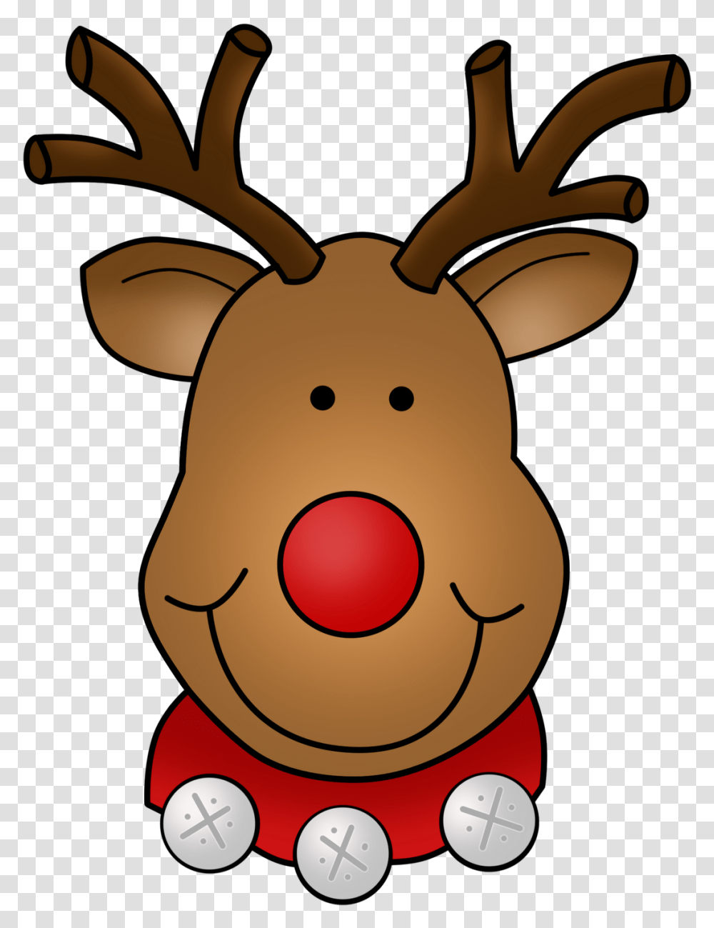 Dots Rudolph The Red Nosed Reindeer Face, Mammal, Animal, Wildlife, Aardvark Transparent Png