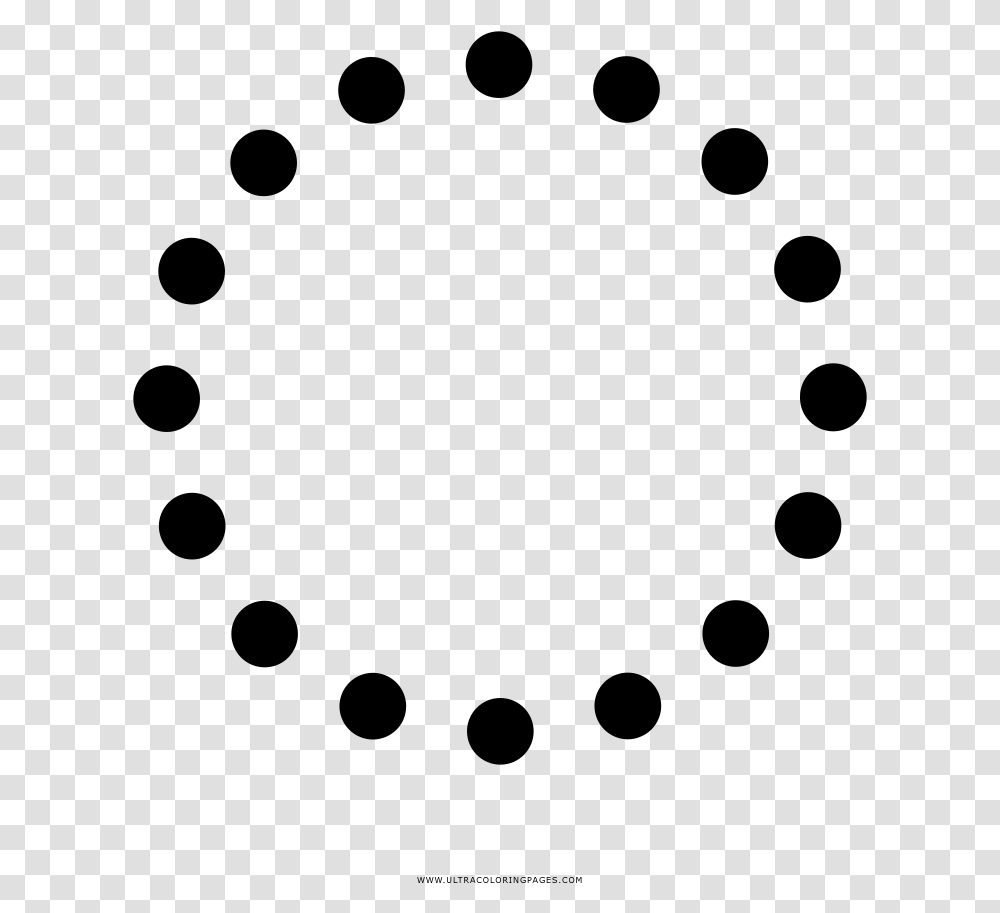 Dotted Circle Coloring, Gray, World Of Warcraft Transparent Png