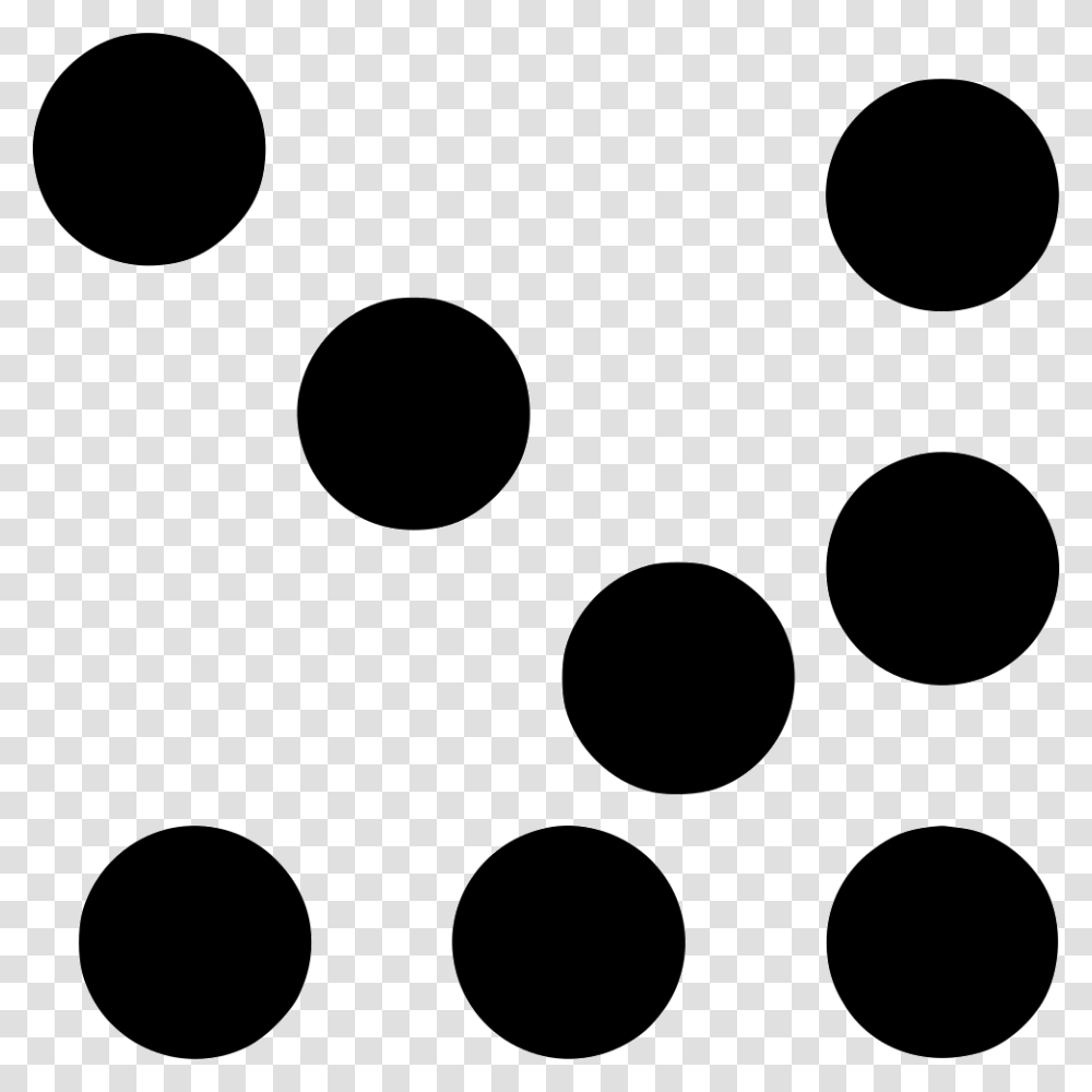 Dotted Down Right Circle, Texture, Polka Dot, Hole Transparent Png