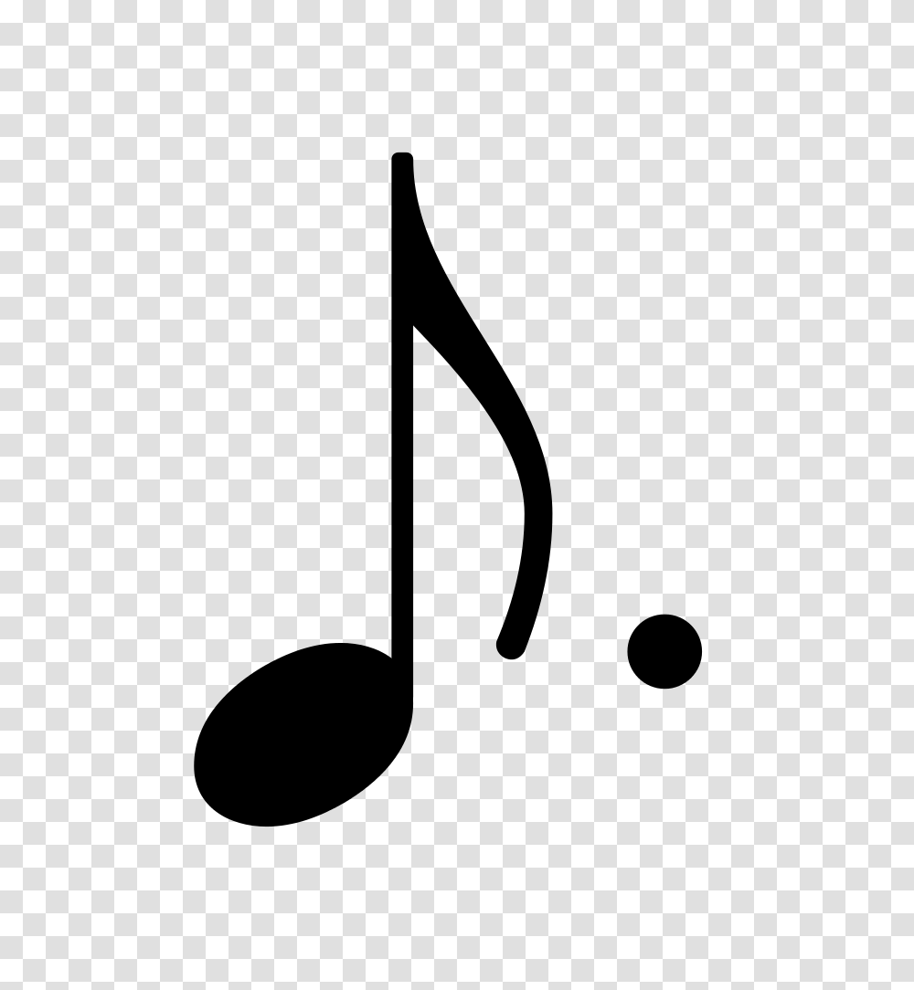Dotted Eighth Note Stem Up, Gray, World Of Warcraft Transparent Png