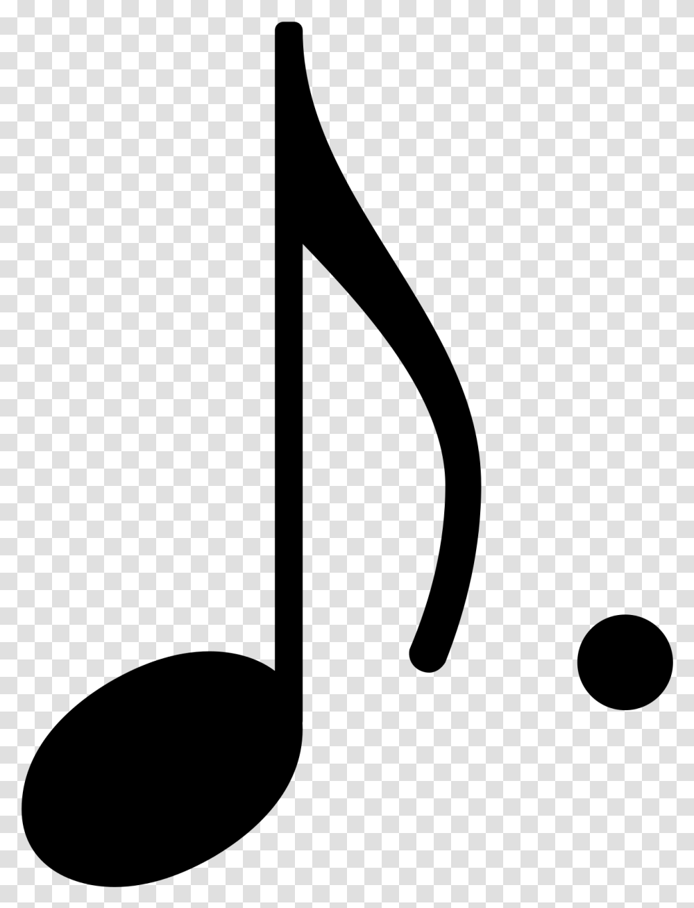Dotted Eighth Note Symbol, Gray, World Of Warcraft Transparent Png