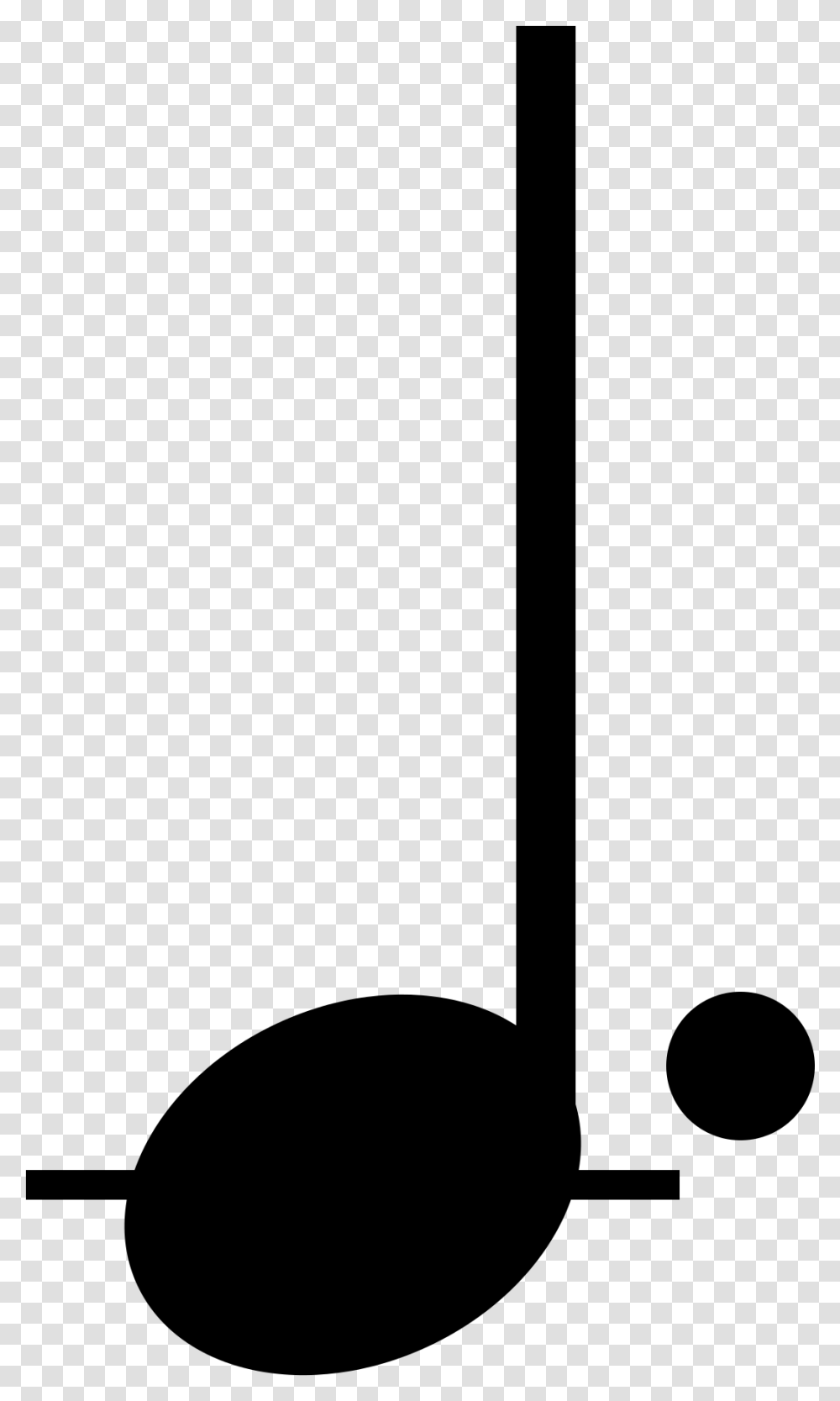 Dotted Quarter Note, Gray, World Of Warcraft Transparent Png