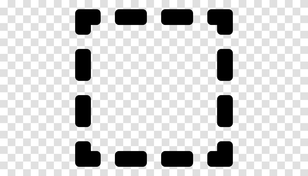 Dotted Square, Stencil, Game, Sport Transparent Png