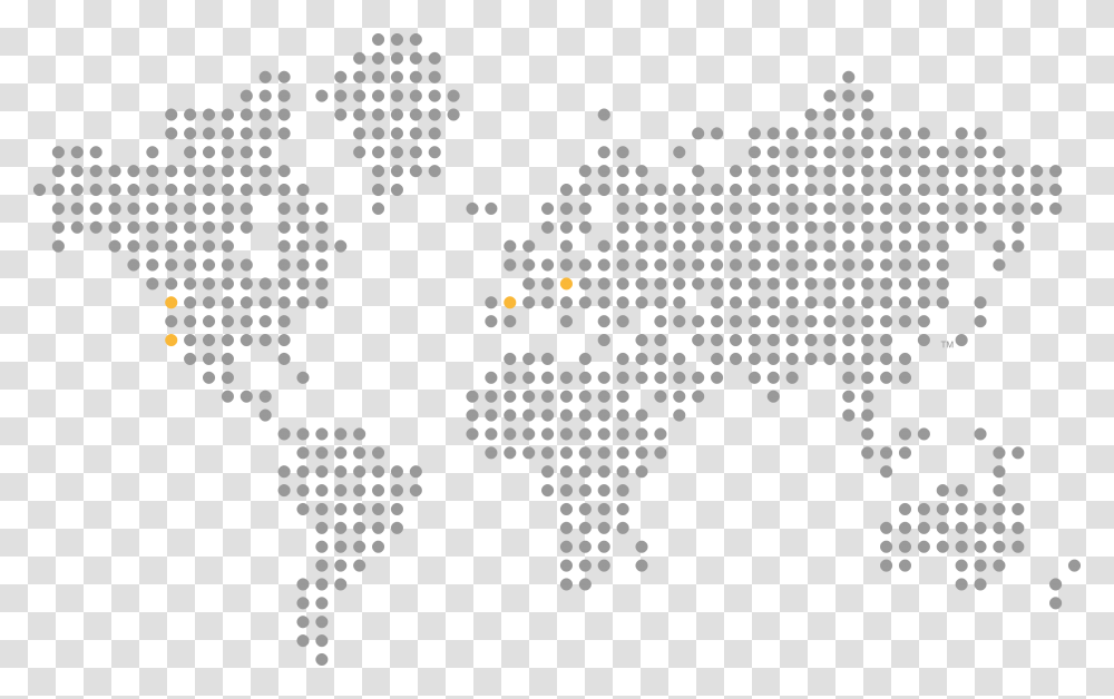 Dotted World Map Vector, Word, Number Transparent Png