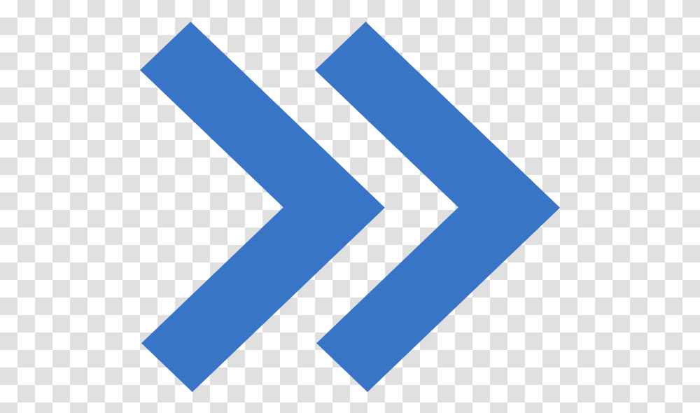 Double Arrows Blue Double Arrow Icon, Logo, Symbol, Trademark, Word Transparent Png