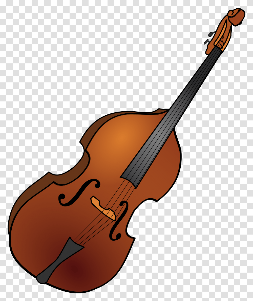 Double Bass Clipart, Musical Instrument, Cello, Leisure Activities, Violin Transparent Png
