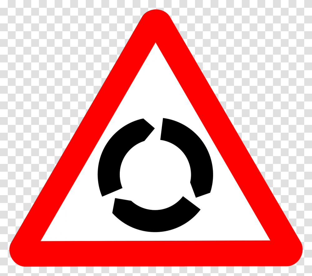 Double Bend Ahead Sign, Road Sign, Triangle Transparent Png