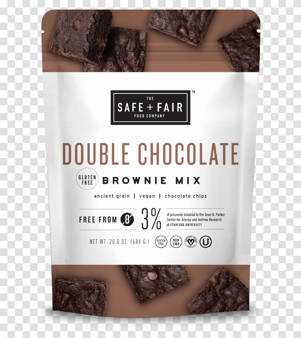 Double Chocolate Brownie Mix Chocolate, Advertisement, Poster, Flyer, Paper Transparent Png