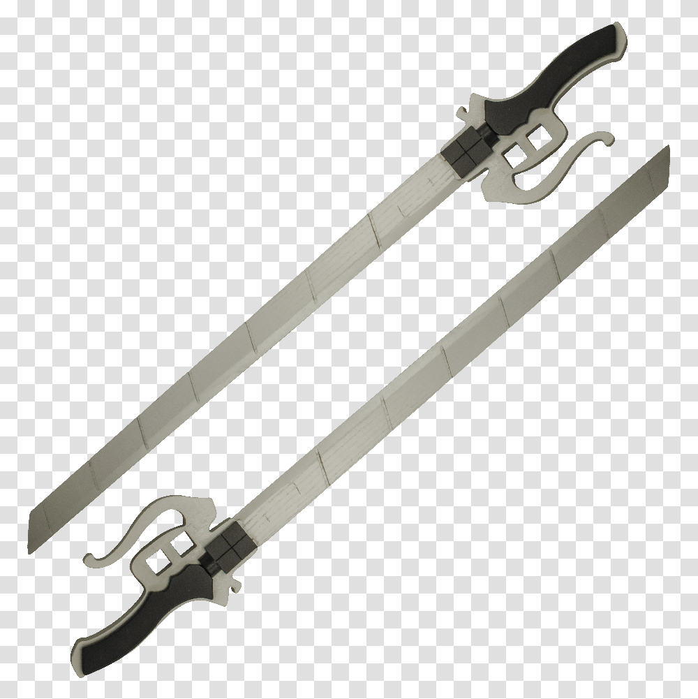 Double Cosplay Fantasy Wooden Practice Sword Dagger, Blade, Weapon, Weaponry Transparent Png