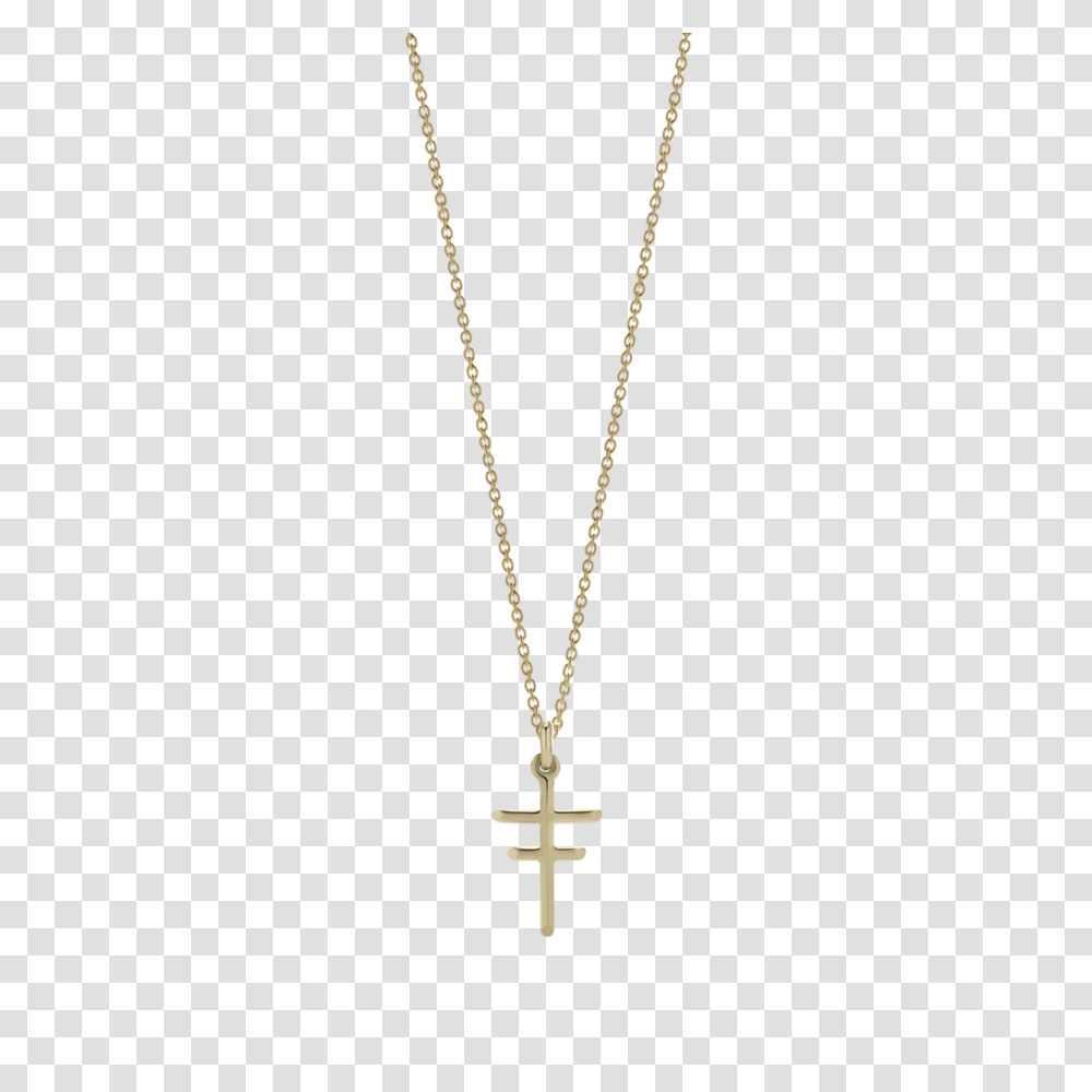 Double Cross Charm Necklace Meadowlark Jewellery, Pendant, Jewelry, Accessories, Accessory Transparent Png