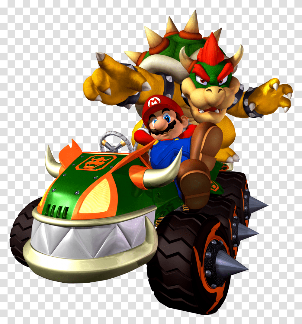 Double Dash Super Mario Bros, Toy, Kart, Vehicle, Transportation Transparent Png