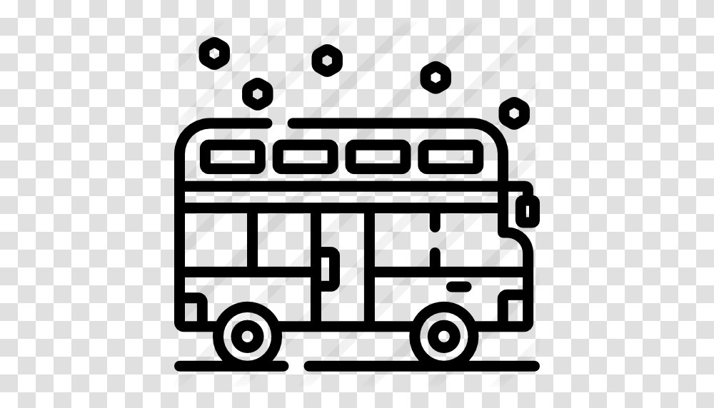 Double Decker Bus, Gray, World Of Warcraft Transparent Png