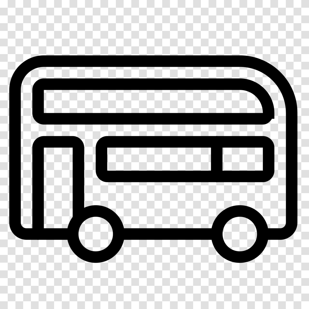 Double Decker Bus Icon, Gray, World Of Warcraft Transparent Png
