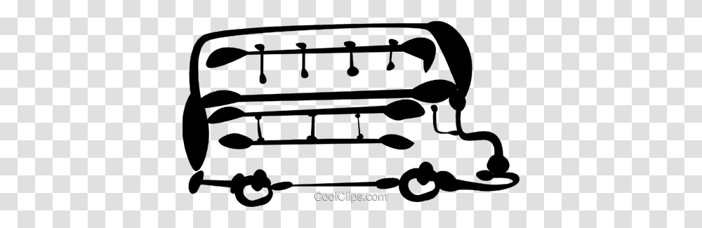 Double Decker Buses Royalty Free Vector Clip Art Illustration, Weapon, Weaponry, Musical Instrument, Utility Pole Transparent Png