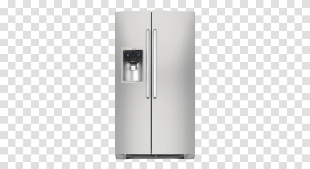 Double Door Electrolux Fridge, Appliance, Refrigerator Transparent Png