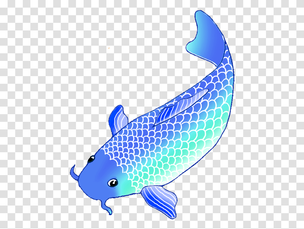 Double Drawing Koi Fish, Animal, Sea Life, Aquatic, Water Transparent Png