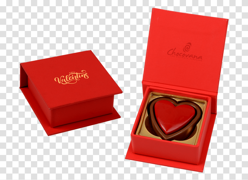 Double Heart 2 Pcs Customized Heart Belgian Chocolates Box, Cosmetics, Accessories, Face Makeup Transparent Png